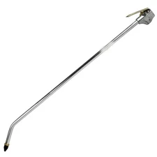 CAL-HAWK 24" HEAVY DUTY PROFESSIONAL AIR BLOW GUN RUBBER TIP HOSE FITTING CAHBG2