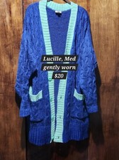 LuLaRoe Lucille cardigan sweater, size medium