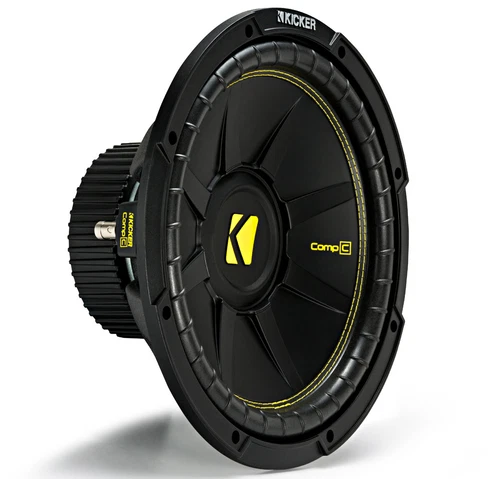 Kicker CWS12 Car Audio CompC Subwoofer Single 4 Ohm 12" Sub 44CWCS124 Brand New