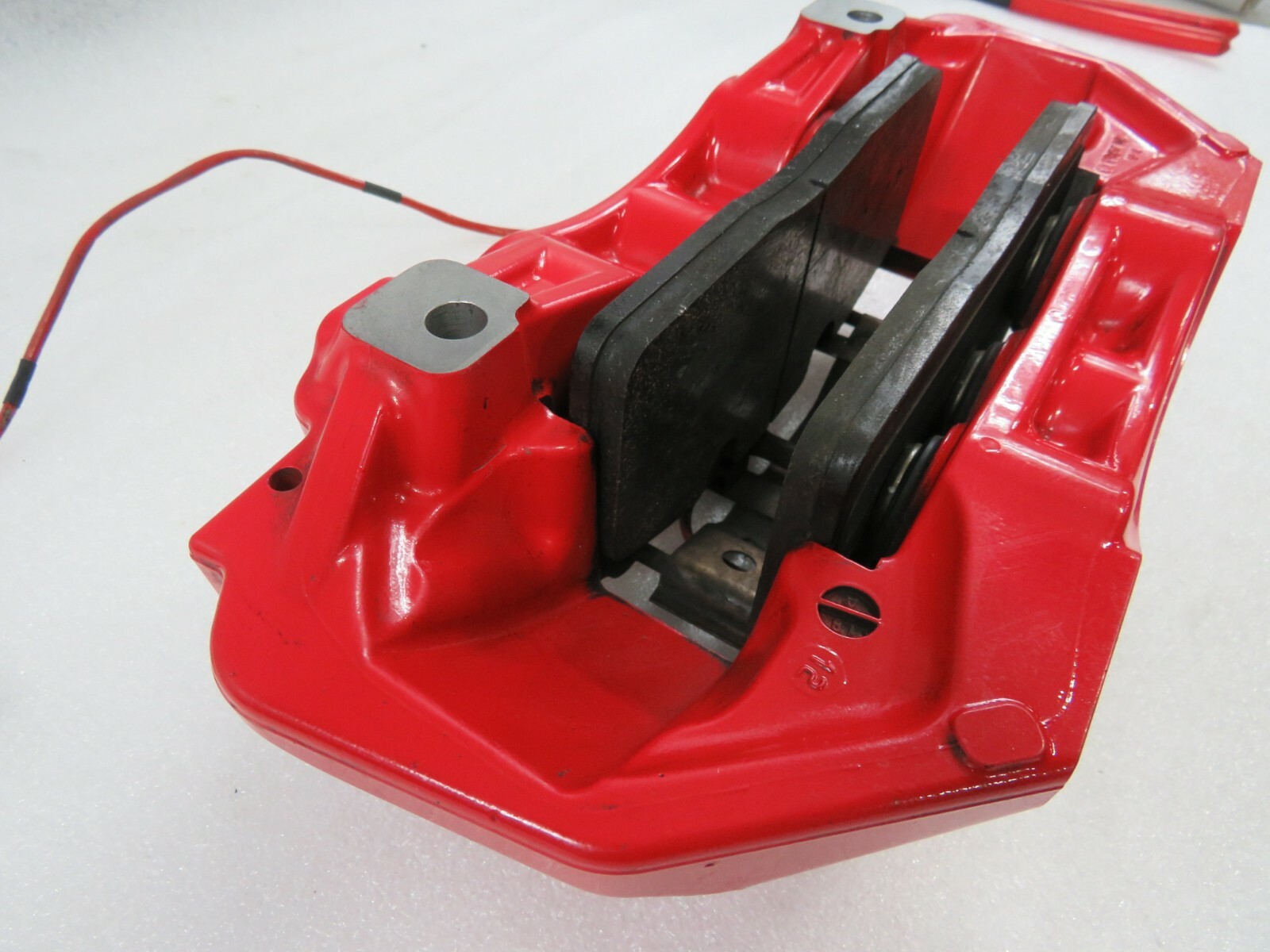 Ferrari 458 Italia, Spider, LH, Left, Front Brake Caliper, Red, Used, P/N 261770