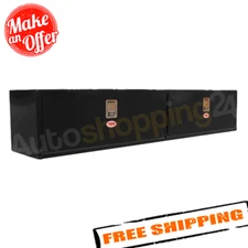RKI H961818-2 96"x18"x18" Black Steel H-Series Double Doors Underbody Tool Box