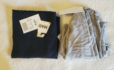 Lot of 2 Mad Engine Gray  Navy Adult Bandana Mask