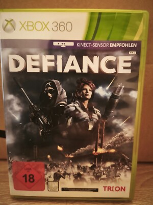 Defiance (Microsoft Xbox 360), gebraucht, sehr gut, OVP + 2x Postkarte
