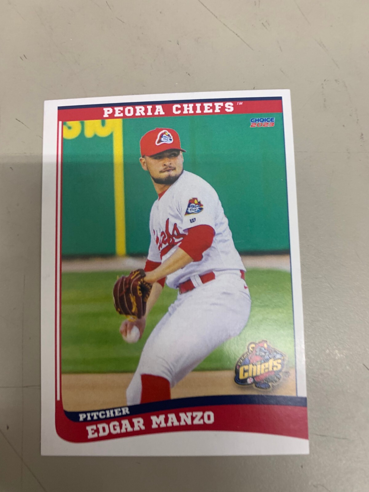 Edgar Manzo 2023 Card Peoria Chiefs Team Card | eBay