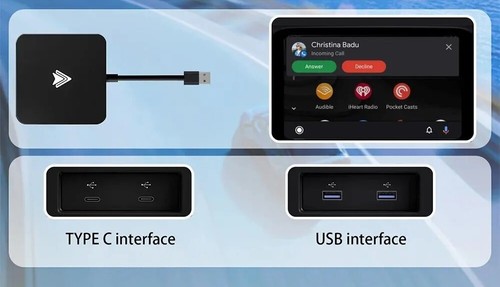 GM Buick Regal Spotback Wireless Android Auto Adapter Dongle Car Plug&Play Phone - Picture 3 of 21