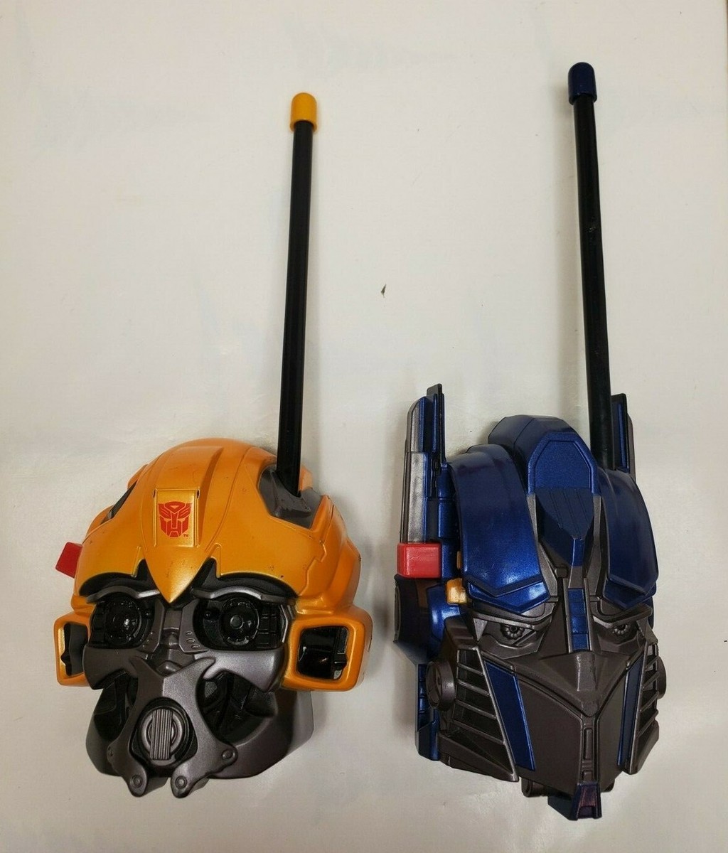 Transformers Walkie Talkie Set Bumblebee & Optimus Prime