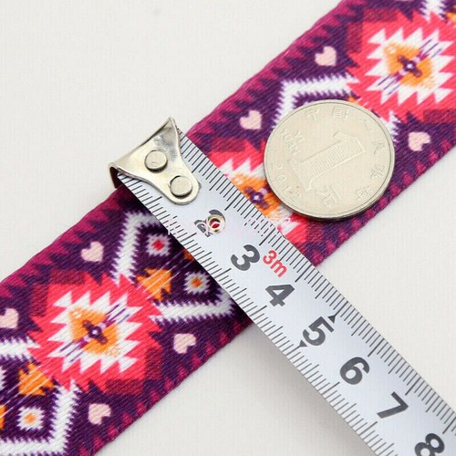 Adjustable Shoulder Bag Strap Replacement Crossbody Handbag Handle Guitar Belt - Picture 9 of 28