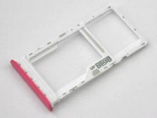 OEM MOTOROLA MOTO G20 XT2128-1 ORIGINAL PINK MICRO SD DUAL SIM CARD HOLDER TRAY