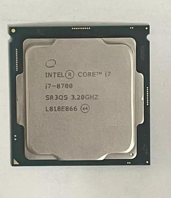 Intel Core i7-8700 3.2GHz 6-core SR3QS LGA 1151 CPU Processor 8th Gen