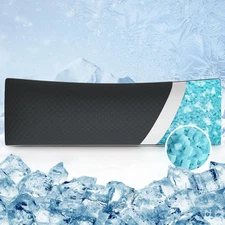 Cooling Body Pillow for Adults- Pillow Insert with Shredded Blue Memory Foam,...
