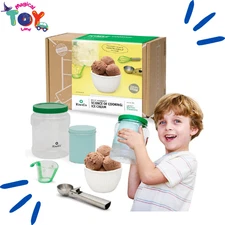 KiwiCo Science of Cooking: Ice Cream Kit – STEM Chemistry Experiment Kit for Kid
