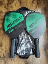 Pickleball Paddle Set with 2 Rackets and Carry Bag