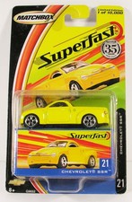 MATCHBOX CHEVROLET SSR MINT SEALED W BOX ON CARD 21 SUPERFAST 35 CKR