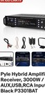 Pyle Hybrid Amplifier Receiver, 3000W / AUX,USB,RCA Inputs - Black P3301BAT — photo 5