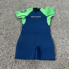 Body Glove blue/green Wetsuit child size Large