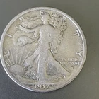 1917-D Denver Obverse Mint Silver Walking Liberty Half