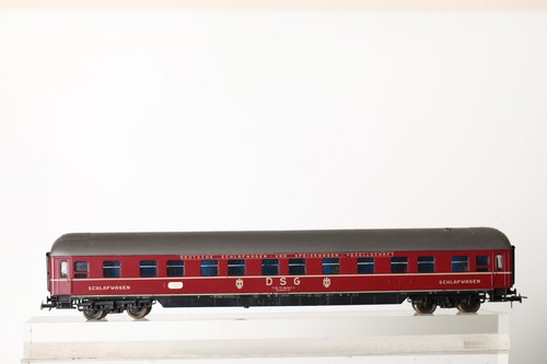 Roco H0 Schlafwagen DSG 718571-80917-4 mit Inneneinricht. u Figuren rot (352343) | Condition: Gebraucht