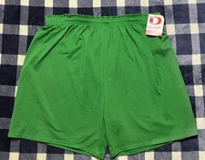 Vintage Dodger Sportswear Green Boxer Track Shorts XL USA Made NWT