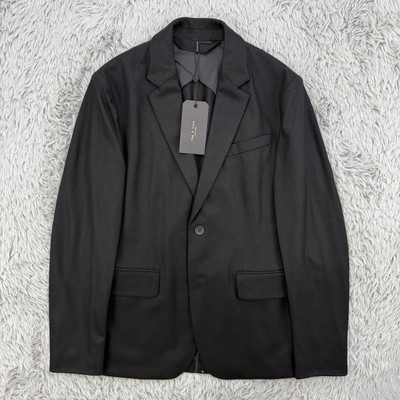 Rag & Bone Blazer Men s 36 Black NWT Razor Deconstructed Wool Blend MSRP: $595