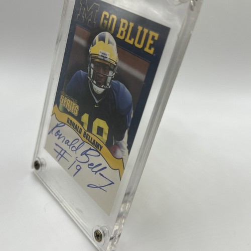 💙Signature series Michigan go blue autograph football cards 💛 - Picture 22 of 24