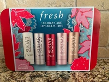 Fresh Sugar Color & Care Lip Collection in Tin new set of 5 minis