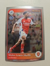  2024-25 CHROME MERLIN  Rookie Card Myles Lewis-Skelly. rookie card picture