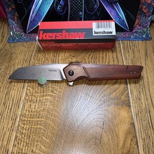 Kershaw AVERT 1432. 8CR13MoV Reverse Tanto Blade Assisted Back Flip. Liner Lock