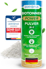 Patronus Biotonnen-Pulver Bei Maden, Ungeziefer Und Üblem Geruch 500G - Effektiv