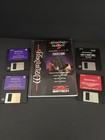 1993 Wizardry Trilogy 2 IBM PC Game 3.5" DISK COMPLETE 4 discs