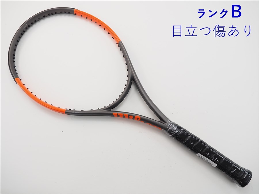 ラケット wilson - BURN100S CV WILSON BURN 100S CV 2017 G2 Tennis Racket 27.0in 305g 23-25