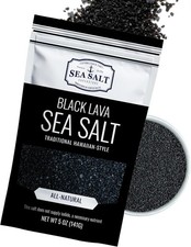 Bla Lava Hawaiian Sea Salt Infused with Activated Charcoal  