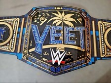 YEET WWE World Heavyweight Championship Wrestling Replica Title Belt Adult Size