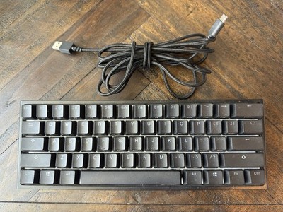 Ducky One Mini 2 Rific Black White Keyboard with Black Keys