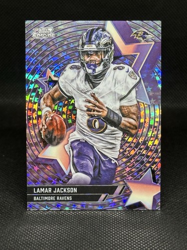 2025 Topps Cosmic Chrome Lamar Jackson Base (RAW)