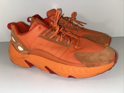 Adidas ZX 22 Boost Shoes Men's Sneakers Orange GY6699 Size 11.5