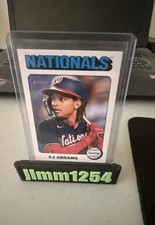 2024 Topps Heritage - C.J. Abrams #446 White Border