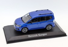 Norev 1/43 Scale Renault Kangoo Ludospace 2021 Van Blue Diecast Alloy Toy Model