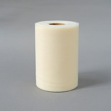 Ivory TULLE NET FABRIC 6" x 100 yards Bolt Crafts Sewing Put-up Wedding Party