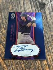 2021 Onyx Premium Auto Blue /50 Trey Sweeney #OPTS Auto Yankees Tigers