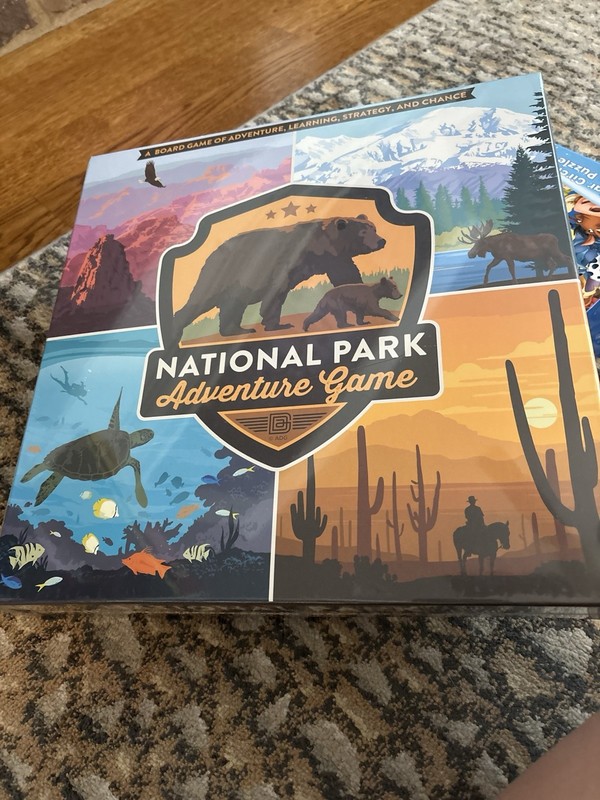 National Park Adventure Board Game NEW SEALED Americanflat 2020 learning edu
