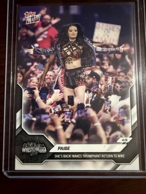 *READY TO SHIP* Paige - 2026 WWE Topps NOW  - #38