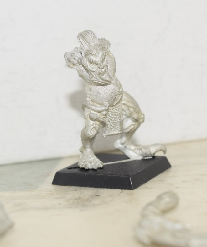 Figurines Warhammer Chaos Possessed Spawn & Tentacle - Mordheim/9th, Démontées