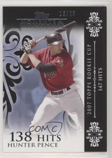 2008 Topps Moments & Milestones Black 16/25 Hunter Pence #10 0t5