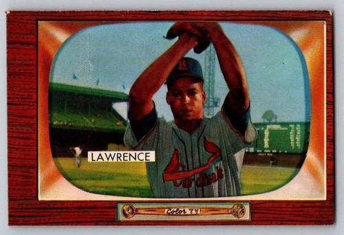 1955 Bowman #75 Brooks Lawrence - Foto 1 di 2