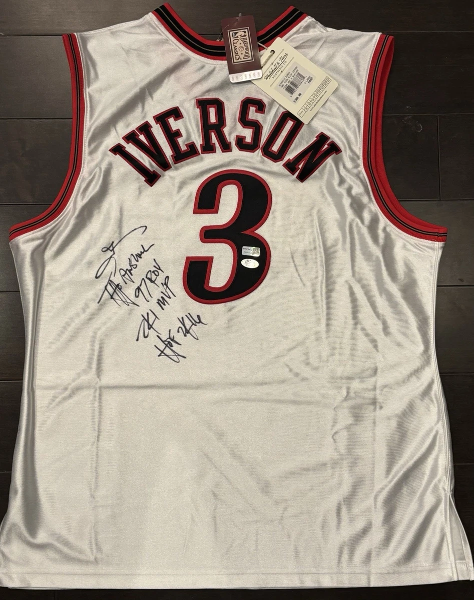 アレイン・アイバーソ　サイン Professional Sports Authenticator (PSA) Allen Iverson NBA Original