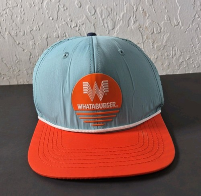 #ad Whataburger Snap Back Hat Cap Limited Edition Staunch Collection Fast Food $24.98