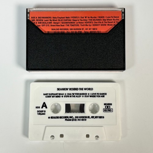 Skankin' Round The World International Ska Compilation Cassette 1984 - Picture 2 of 2