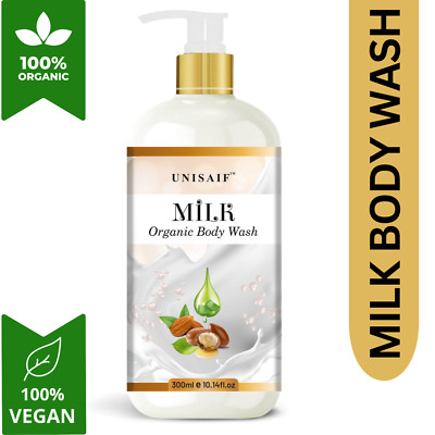 Milk Body Wash Moisturizing Gel Organic Body Wash And Shower Women & Men 300ML