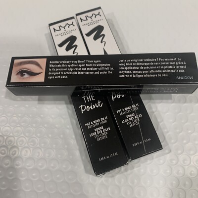 3 PK NYX PROFESSIONAL MAKEUP That's The Point Eyeliner Put Wing On It TTPE01