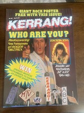 Kerang Magazine Jon Bon Jovi, Roger Daltry, Cheap Trick, Iron Maiden Tina Turner
